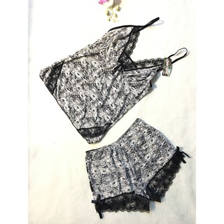 Bộ đồ ngủ 2 dây sisterhood thun lạnh tl17