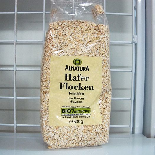 Yến mạch Cán Dẹt & Cán Vỡ Hafer Flocken 500gr, yến mạch giảm cân 5 phút ăn liền by FLA