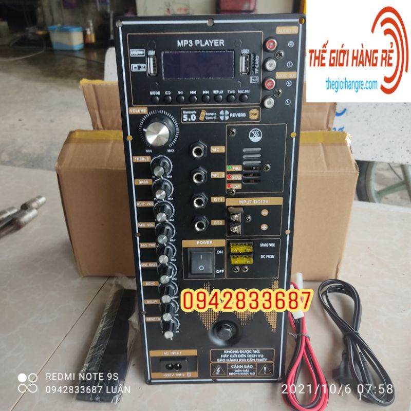 Mã 154ELSALE2 giảm 7% đơn 300K Mạch Loa Kéo Reverb 40 Đôi 600w Max 15x35