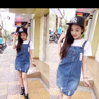 Váy yếm bò