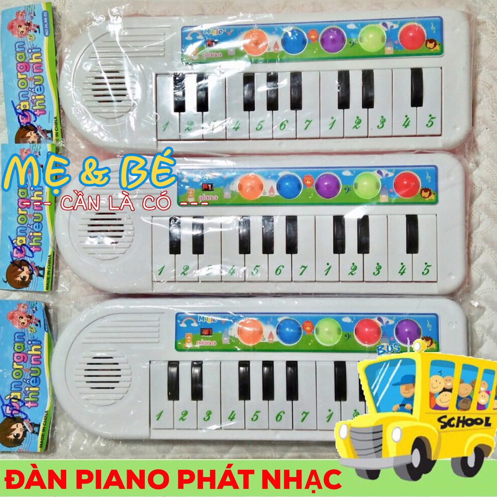 ĐỒ CHƠI ĐÀN CHO BÉ PIANO 2IN1 ( tặng kèm pin)