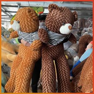 Gấu bông Teddy 95cm -1m1 -1m3𝑯𝒂̀𝒏𝒈 𝑪𝒂𝒐 𝑪𝒂̂́𝒑Nhồi Bông Trắng Tinh 100% Gối ôm Teddy Hình Thú Làm Quà Tặng Siêu Đáng Yêu