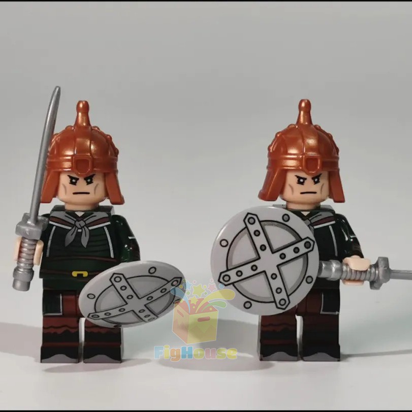 Xếp Hình Minifigures Lính Tam Quốc Binh Khí Ngẫu Nhiên - Đồ Chơi Lắp Ráp non-lego 300A