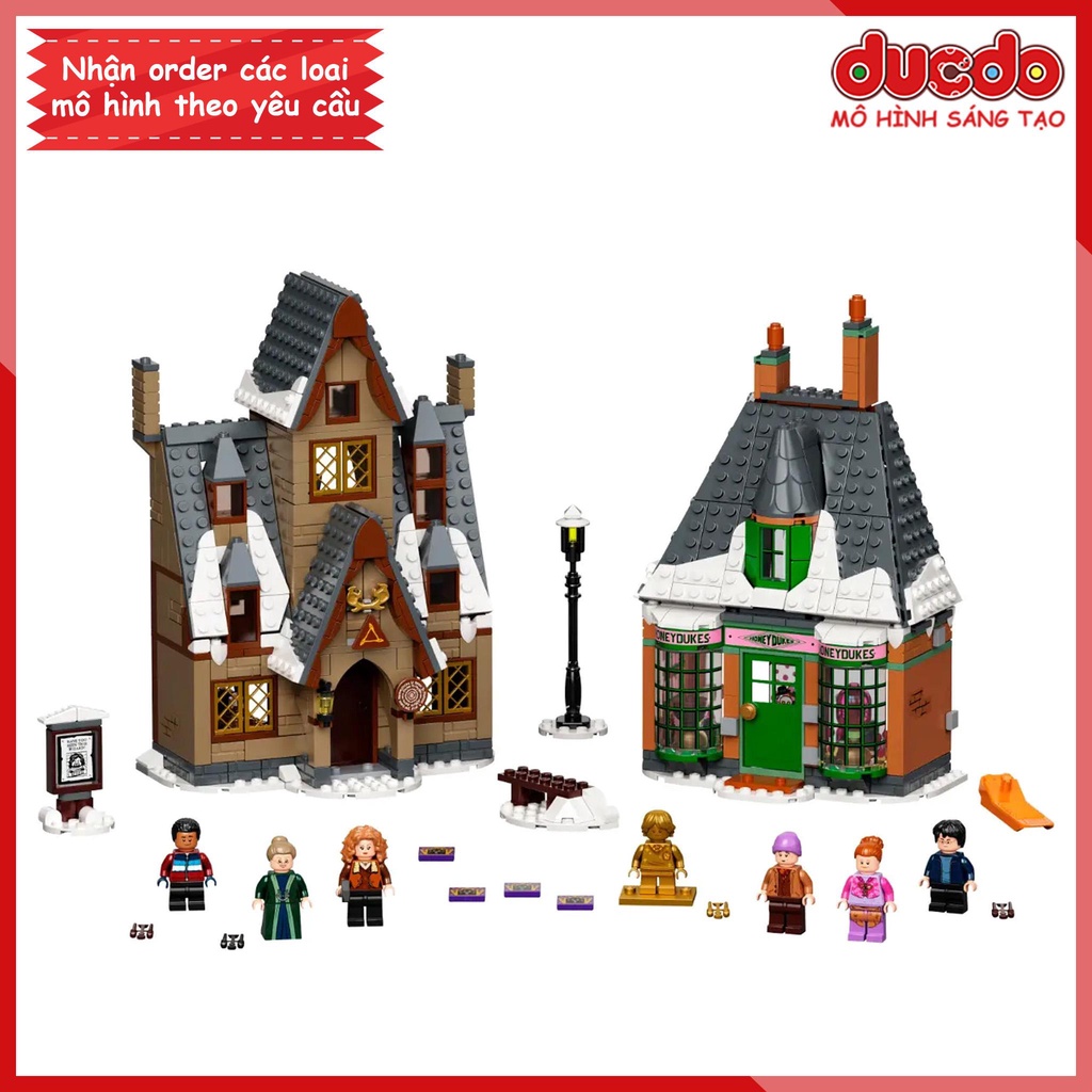 TANK 60139 Lắp ghép Harry Potter Thăm Quan Làng Hogsmeade - Đồ chơi Xếp hình Mô hình 76388 BLA LRI