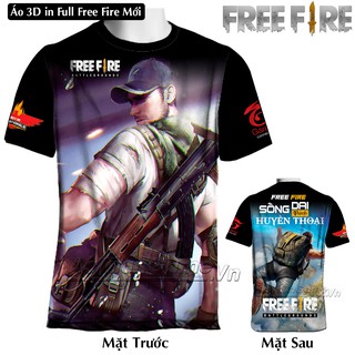 Áo Free Fire Mới (3D Full) Sống Dai Thành Huyền Thoại