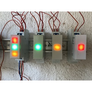 Đèn báo pha gắn rail ETEK 220V