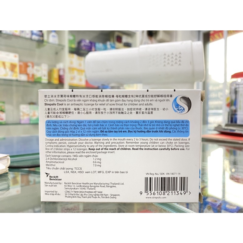 Viên Ngậm Strepsils Nhiều Vị
