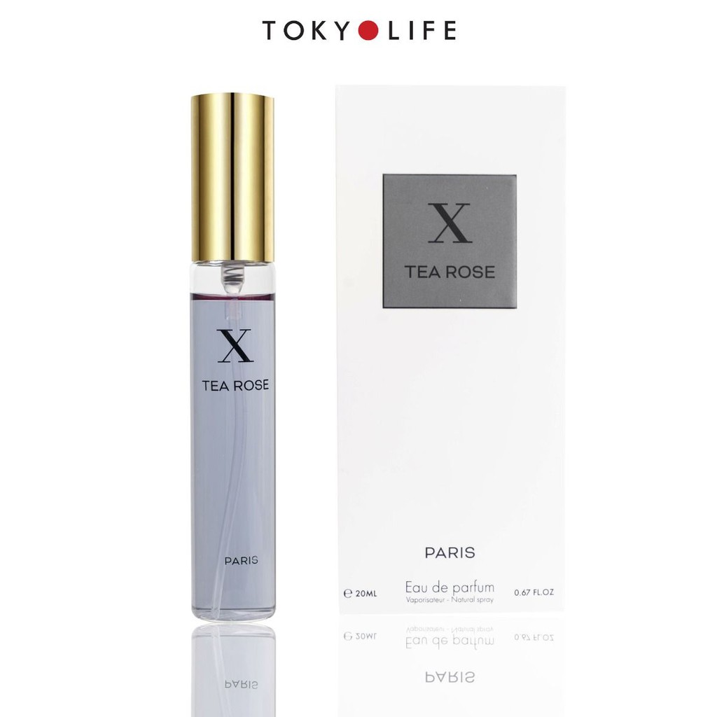 Nước hoa Pháp [ số 10] TEA ROSE EDP - 20ml dành cho nữ