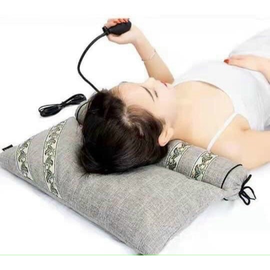 Gối thảo dược ngải cứu, gối ngải cứu phục dược bản cắm điện( hàng đẹp)