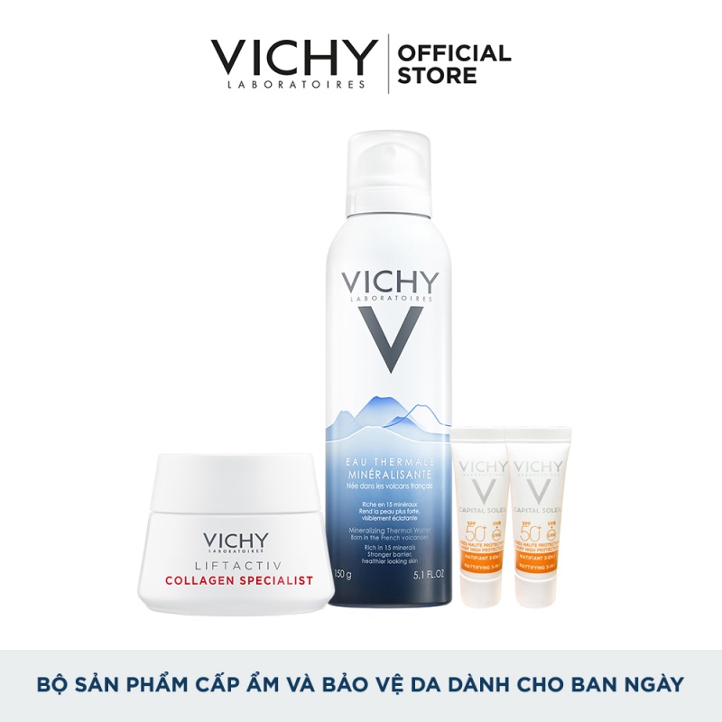 Bộ trải nghiệm dưỡng da ngăn ngừa lão hoá Vichy Anti Age Trial Set