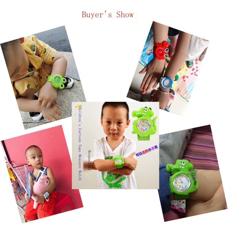 Đồng Hồ Đeo Tay Điện Tử Hình Hoạt Hình Đáng Yêu Dành Cho Trẻ