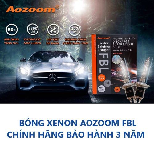 BỘ 02 BÓNG AOZOOM XENON FBL CAO CẤP BẢO HÀNH 3 NĂM