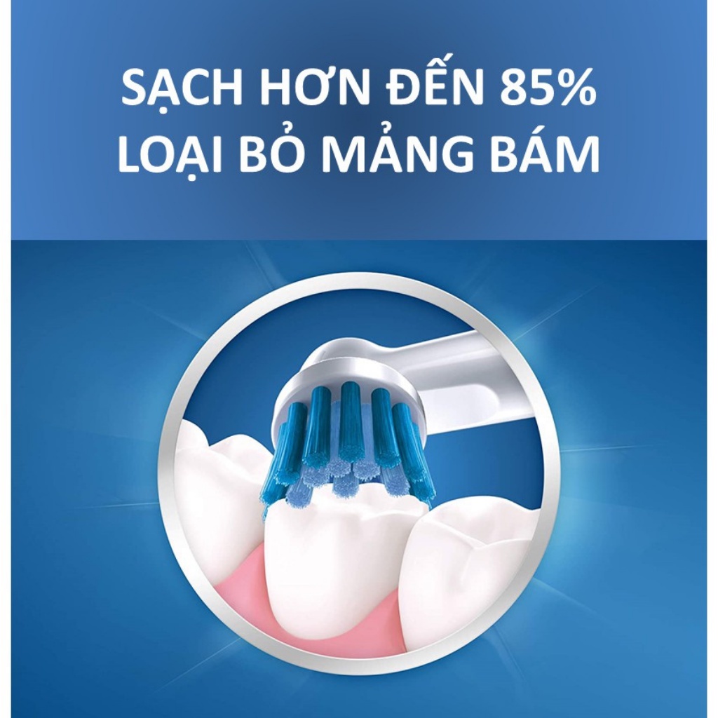 Đầu bàn chải điện Oral B thay thế Gum Care cho răng niềng và răng nhạy cảm