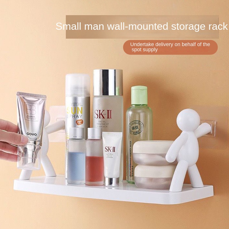 Giá Treo Tường Nhà Bếp Phòng Tắm Phong Cách Nhật Bản Kiểu Mới