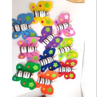 10c bướm sắc màu