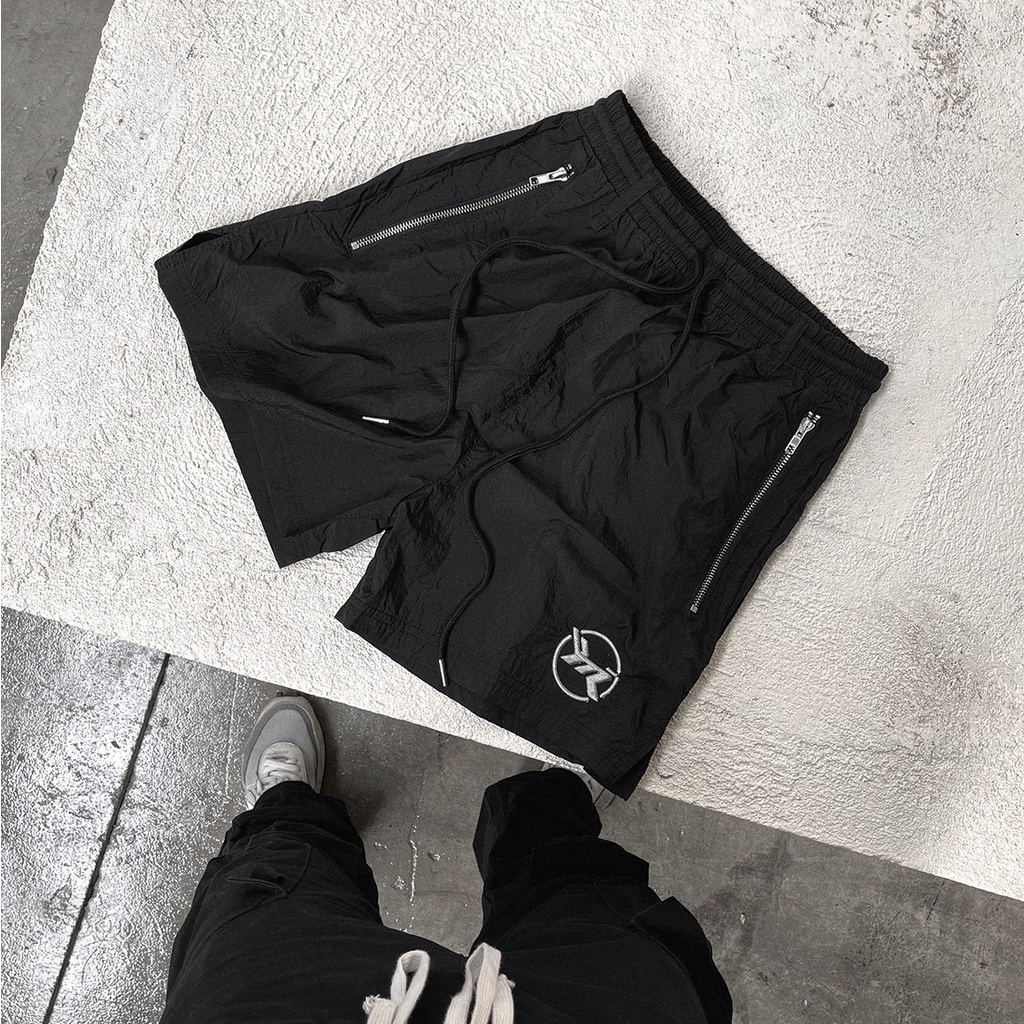 MEDISN - Quần ngắn lưng thun M LOGO SHORTS/ BLACK