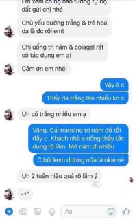  [HÀNG XÁCH TAY] Kem dưỡng trắng da , mờ thâm Transino 