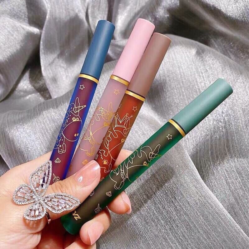 Sét son kem 4 cây CVZ BEST COOL TINT hoạ tiết kì lân | BigBuy360 - bigbuy360.vn