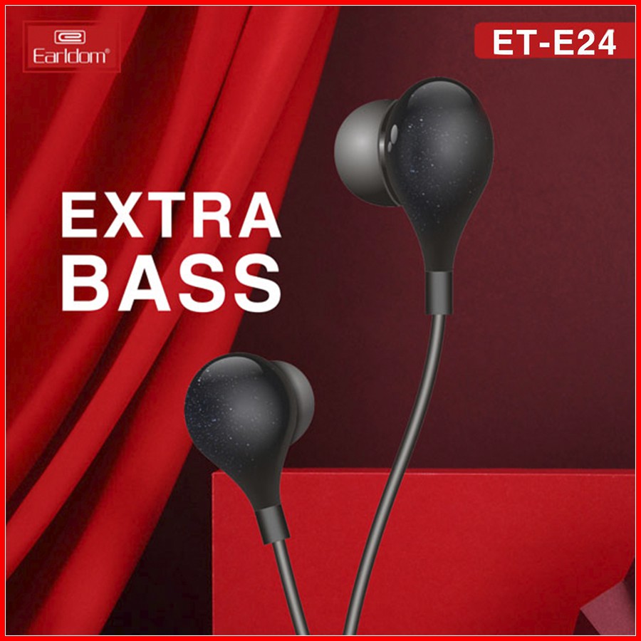 [Nghe là ghiền] Tai nghe Earldom ET-E24 Extra Bass chính hãng