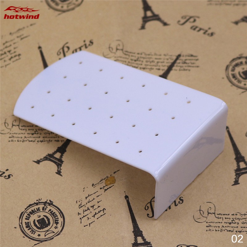 Giá đỡ 12 khuyên tai 24 lỗ để bàn tiện dụng HW