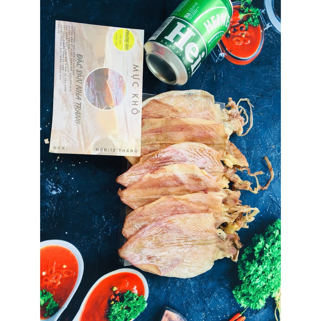 TÚI 10 CON MỰC KHÔ CÂU BAO NGỌT