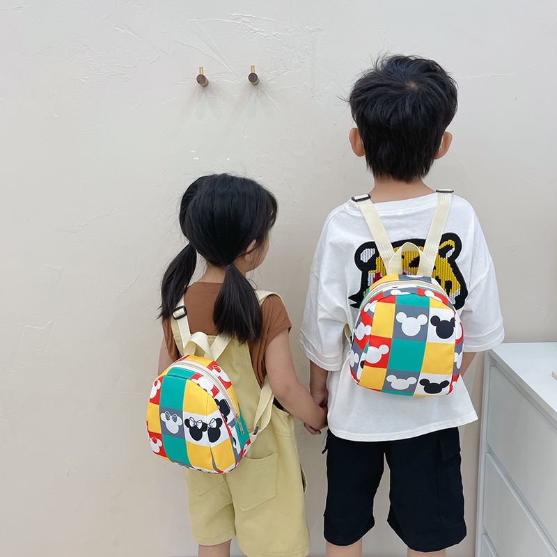 Ba Lô Đi Học Du Lịch Mini Siêu Nhẹ Hình Gấu Dễ Thương Cho Bé Trai Bé Gái Mẫu Giáo ***