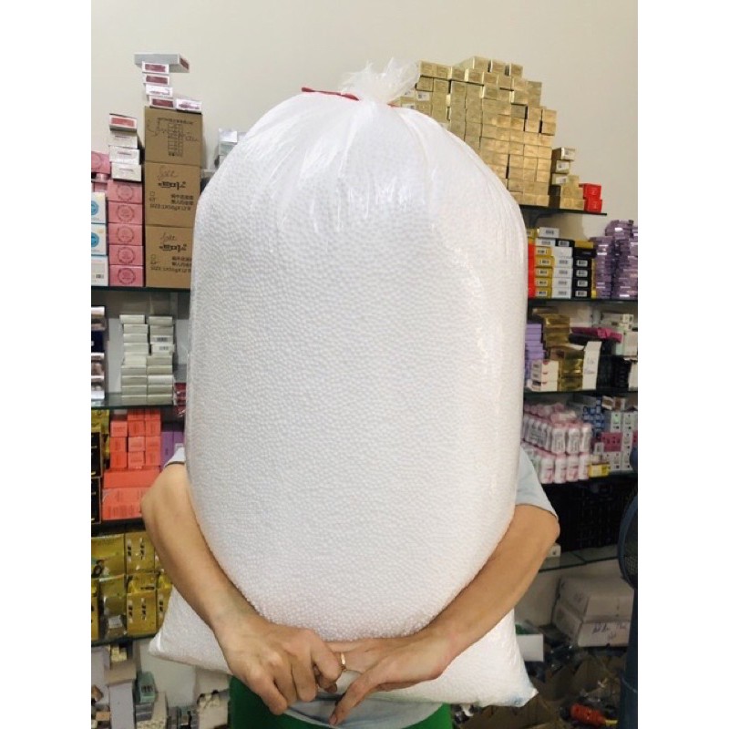 nữa kí hạt xốp trắng làm ghế lười , trang trí hộp quà | BigBuy360 - bigbuy360.vn