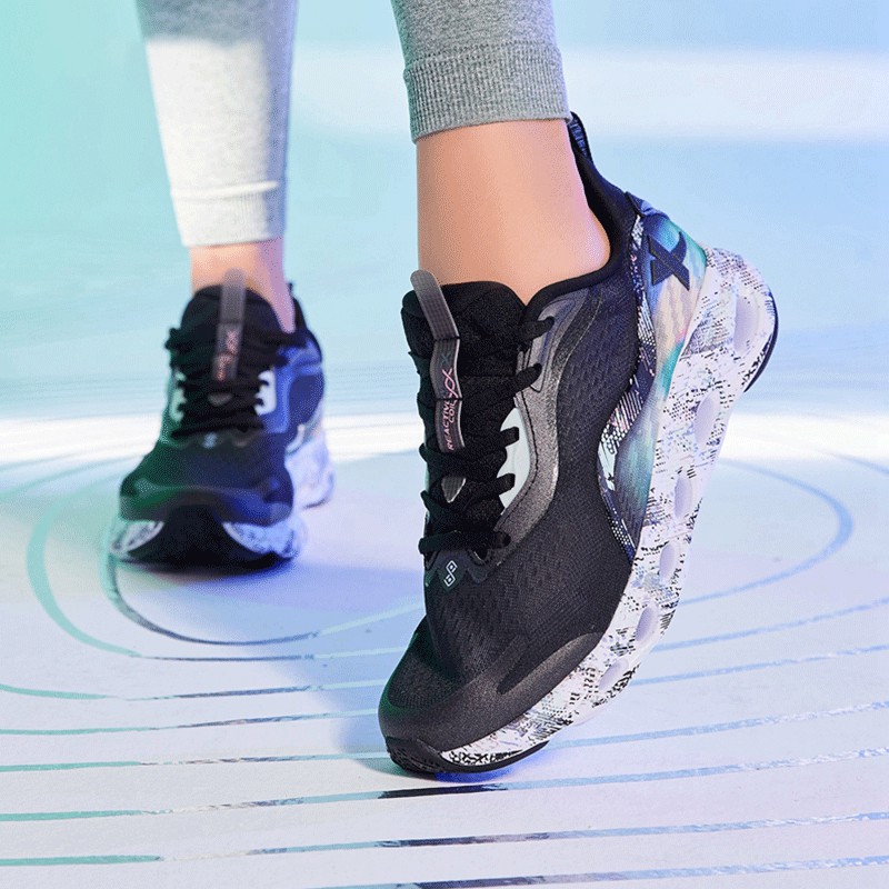 Giày thể thao nữ Xtep dòng chạy bộ, chất Liệu thoáng khí, phong cách sneaker trẻ trung đi học, đi chơi 979218111057