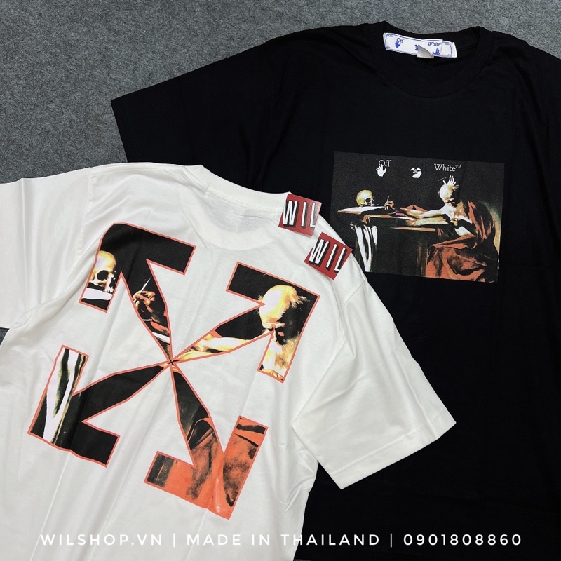 ÁO OFF-WHITE OFFWHITE OFF WHITE - ÁO UNISEX SIZE USA