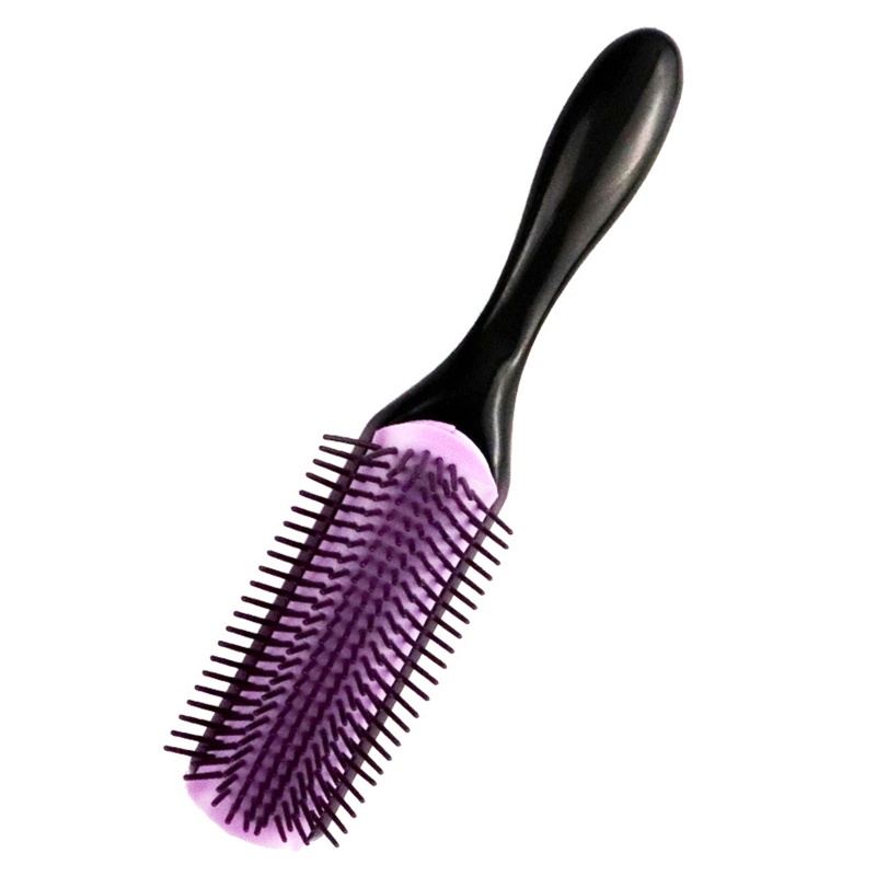 Lược Chải Tóc Gỡ Rối Massage Da Đầu 9 Hàng Tạo Kiểu Tóc Thẳng / Xoăn