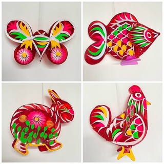 Trung thu đồ chơi - 5 cái đèn trung thu giấy kiếng - size trung sỉ lẻ HCM