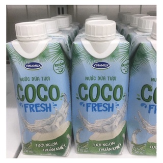 Nước dừa coco Fresh vinamilk hộp 330g