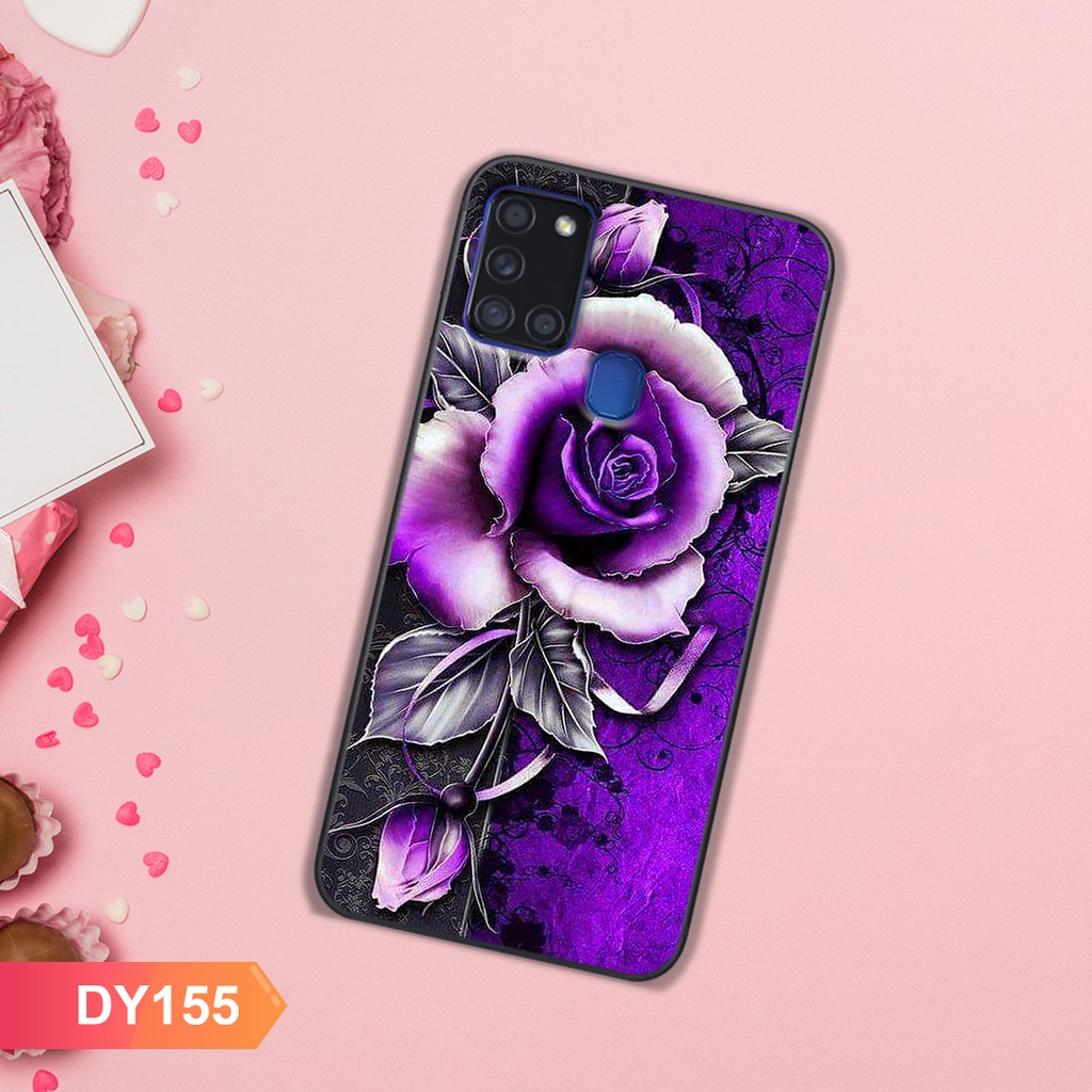 Ốp lưng điện thoại Samsung Galaxy A21S - A31 in hình hoa siêu đẹp- Doremistorevn