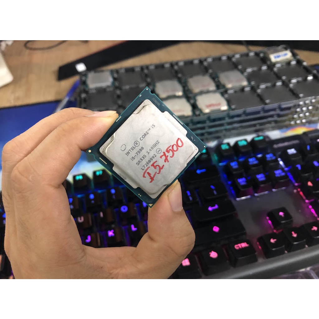 CPU i5 6600, i3 6100, i3 7100, G4400... socket 1151v1 hàng bóc máy