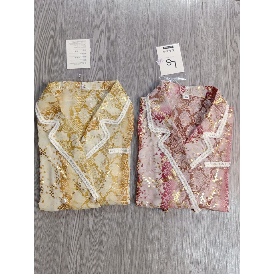 Áo sơ mi rắn kim sa