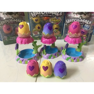 Combo 3 nhà hoa Hatchimals kèm trứng chính hãng của Spin master