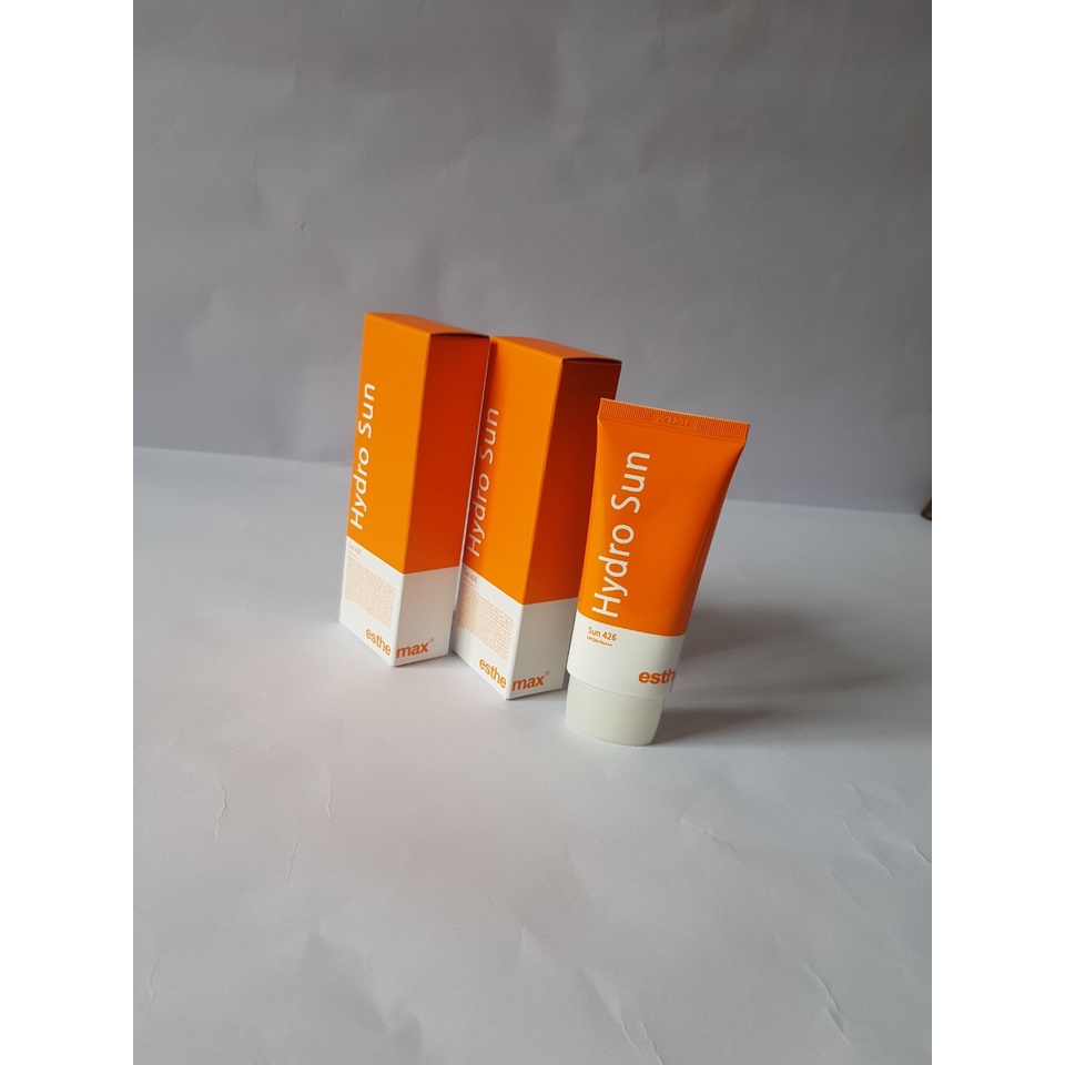 Kem chống nắng Vật Lý Hydro Sun Esthemax 426 SPF50+ PA+++, kem chống nắng vật lý dịu nhẹ, Chống tia UVA và UVB