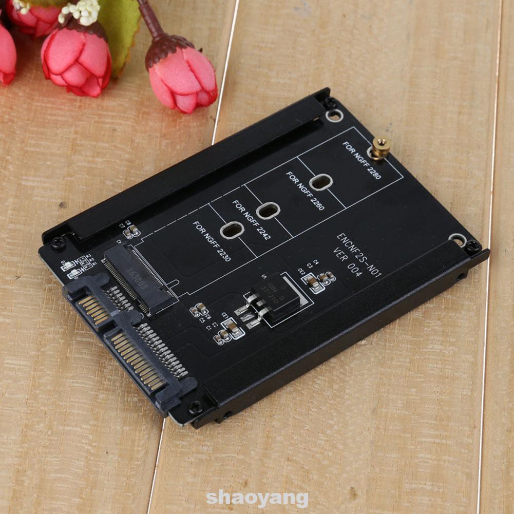 Bộ Chuyển Đổi M.2 SSD Sang SATA 2.5 Inch Kèm Khung Mở | BigBuy360 - bigbuy360.vn