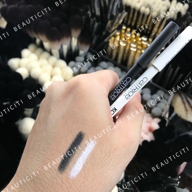 Chì kẻ mắt Catrice Kohl Kajal có 2 màu đen và trắng chính hãng chuyên kẻ viền mắt makeup