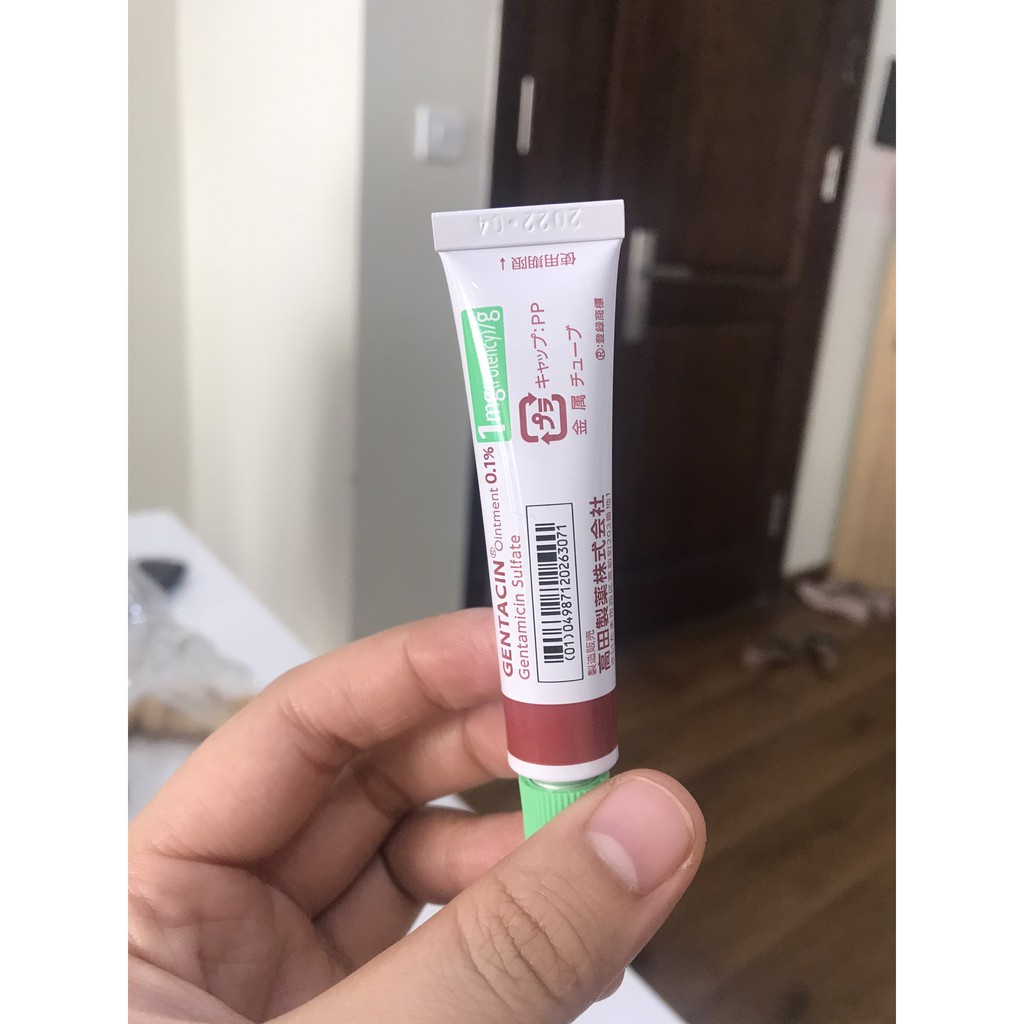 Kem ngăn ngừa sẹo Gentacin Nhật Bản 10gr