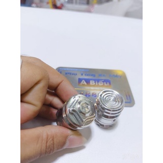 ỐC chụp giò đạp INOX304 SALAYA , ốc chụp cốt giò đập mẫu thái 5 xoáy gắn các dòng xe honda yamaha