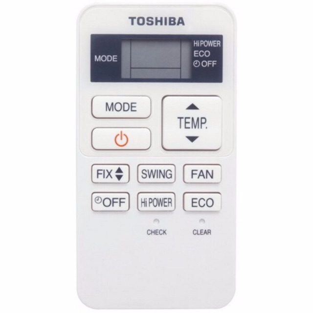 Remote máy lạnh Toshiba nhỏ