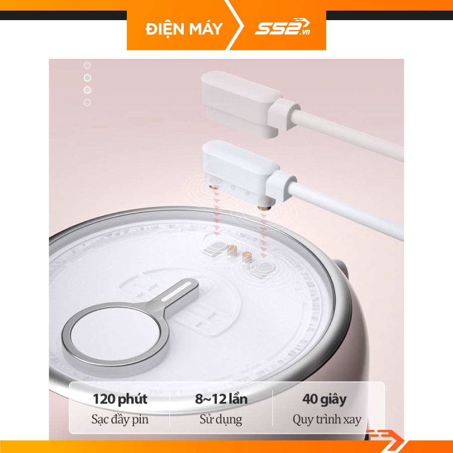 Máy Xay Sinh Tố Cầm Tay Mini Bear LLJ-B03C1- Bảo Hành Chính Hãng