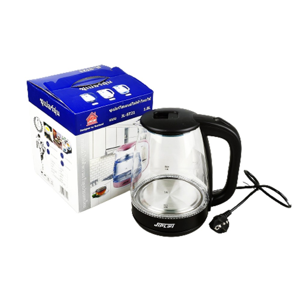 Ấm Siêu Tốc Thủy Tinh Cao Cấp-Bình Siêu Tốc Tự Ngắt Khi Sôi Có Đèn Led