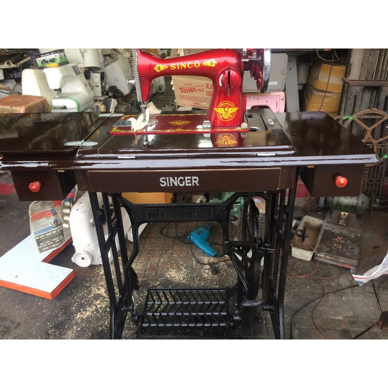 MÁY MAY GIA ĐÌNH CỔ ĐIỂN CHÂN ĐẠP TRUYỀN THỐNG