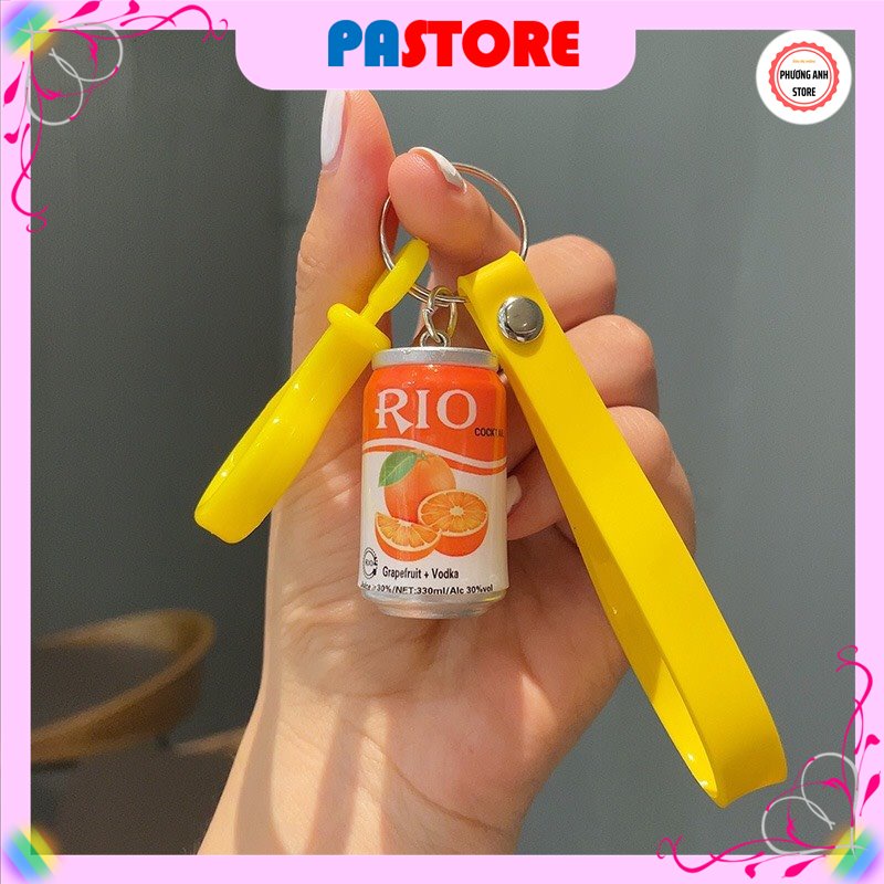 Móc khóa lon nước ngọt, móc khóa kute [ HÀNG MỚI VỀ ] móc khóa hình con vật siêu dễ thương.