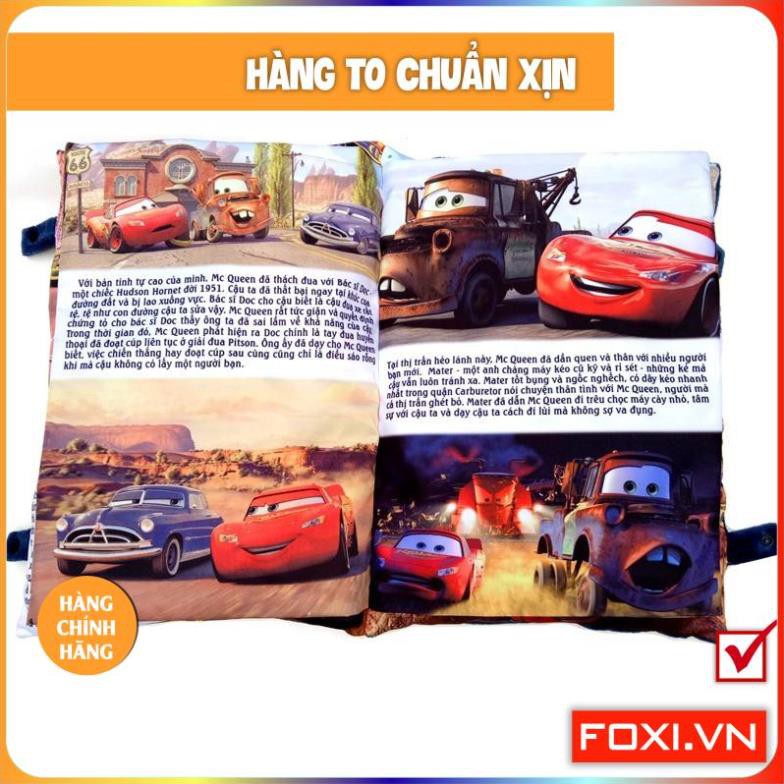 Gối sách vải 4 chủ đề truyện thiếu nhi cực hay kể truyện cho bé trước khi ngủ-an toàn-sạch sẽ