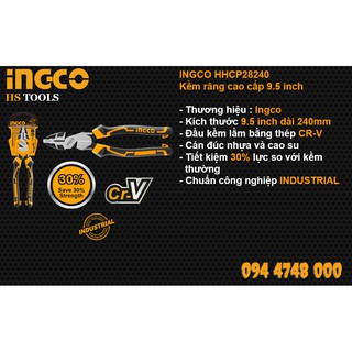Kềm răng cao cấp INGCO