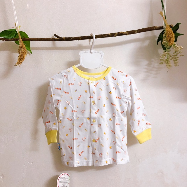 Dokma - Áo dài tay hình bình sữa cho bé 0-12m