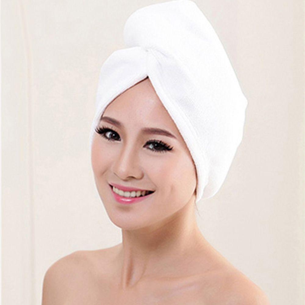 Khăn Trùm Đầu Bằng Sợi Micro Thấm Hút Nước Nhanh Khô Tiện Dụng